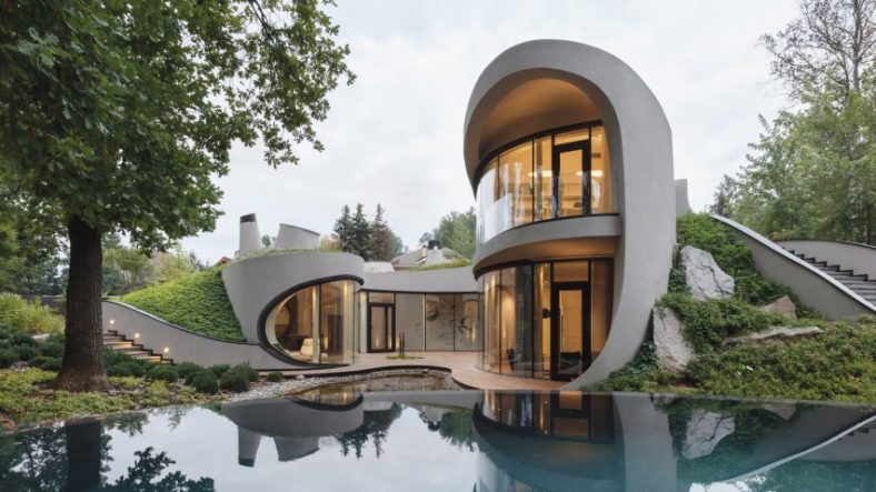 Desain Rumah Futuristik