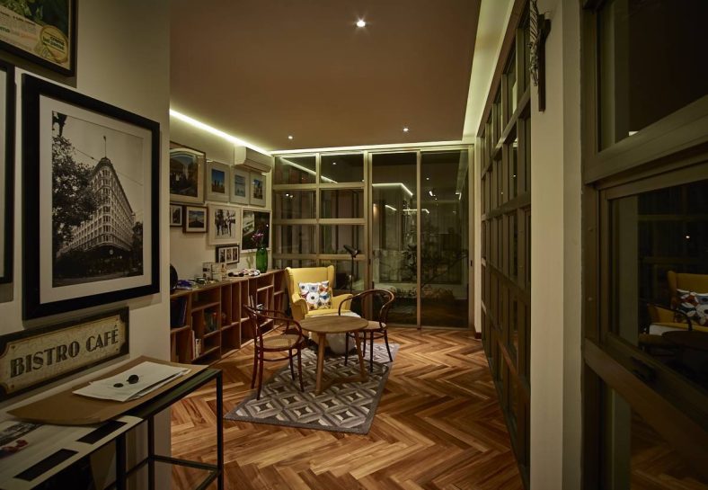 Desain Rumah Retro
